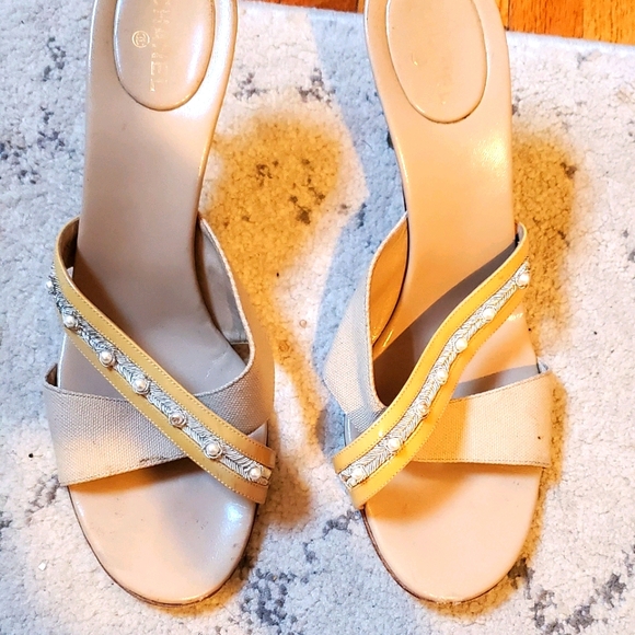 🌼🌼 CHANEL Slip On Heels 🌼🌼 - Picture 1 of 12
